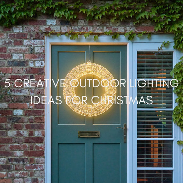 5 Creative Outdoor Lighting Ideas For Christmas - sparkle.lighting