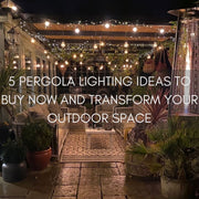 5 Pergola Lighting Ideas to Buy Now and Transform Your Outdoor Space - sparkle.lighting