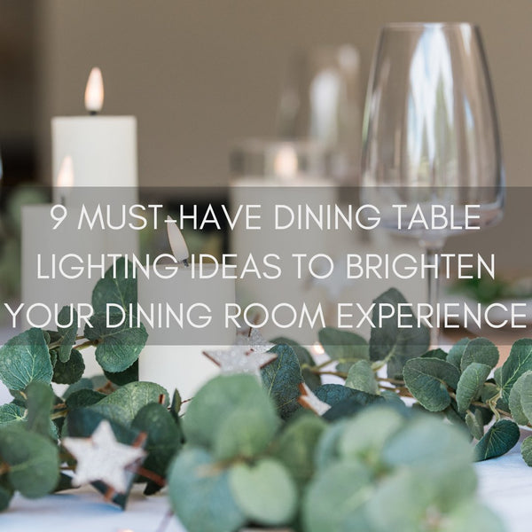 9 dining table lighting ideas to brighten your dining room experience - sparkle.lighting