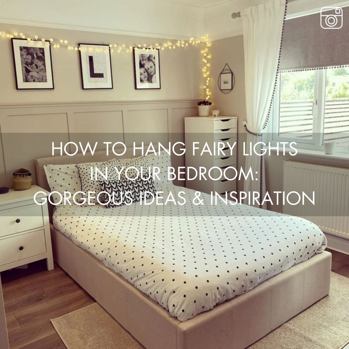 HOW TO HANG FAIRY LIGHTS IN YOUR BEDROOM: GORGEOUS IDEAS & INSPIRATION - sparkle.lighting