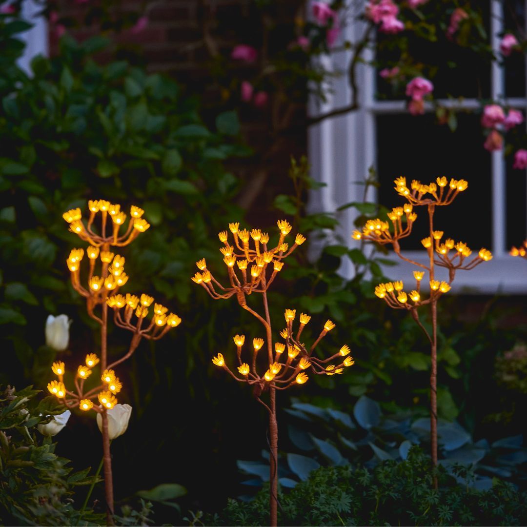 Mains powered deals garden stake lights