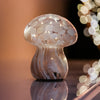 Pink and White Mushroom Lamp Medium