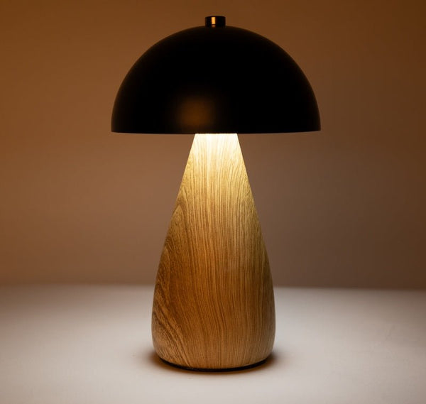 Blue Oak Mushroom Rechargeable Lamp - sparkle.lighting