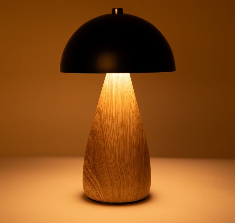 Blue Oak Mushroom Rechargeable Lamp - sparkle.lighting