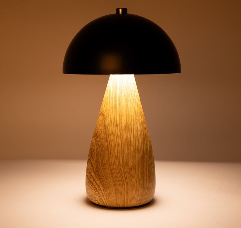Blue Oak Mushroom Rechargeable Lamp - sparkle.lighting