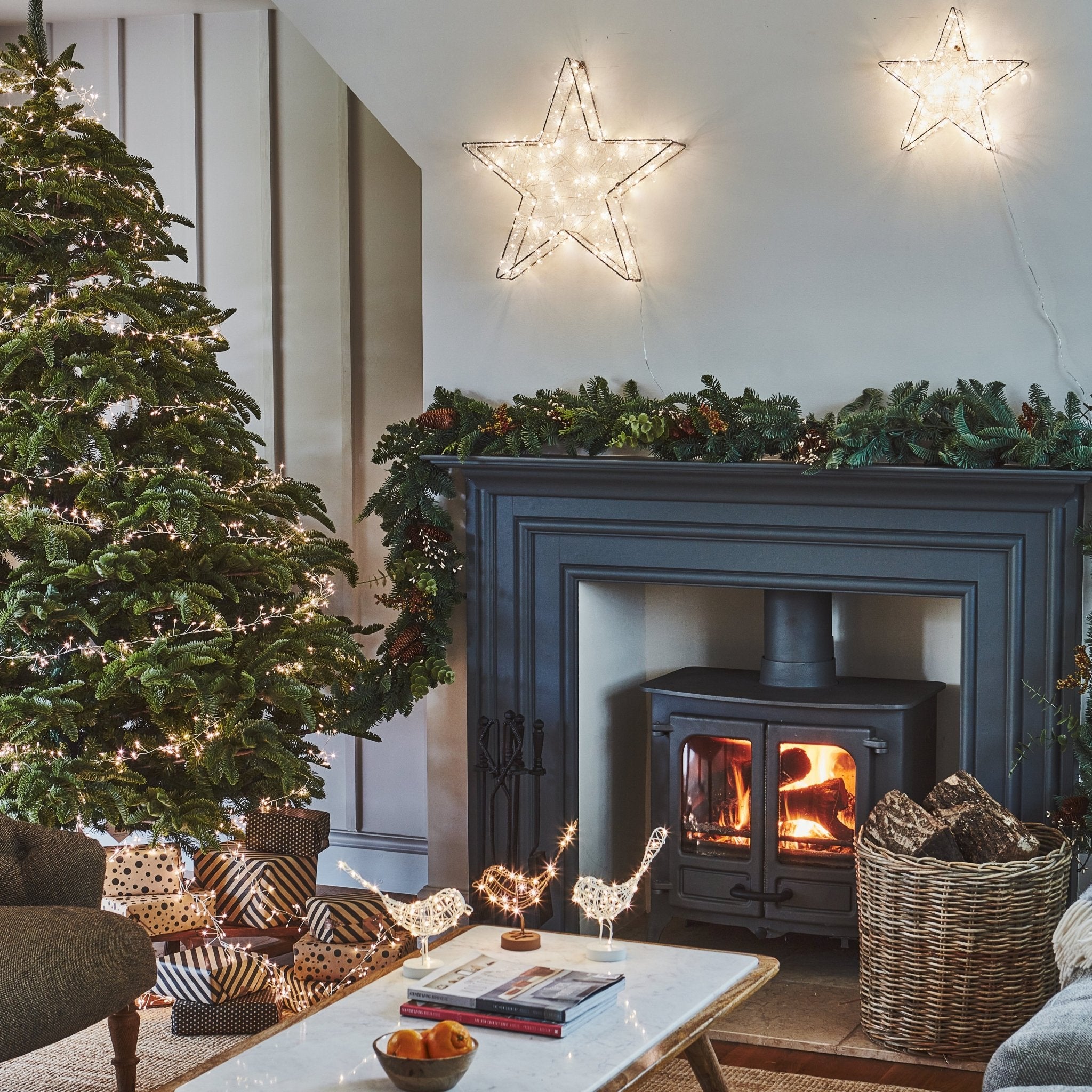 Christmas Living Room Decor Lighting Kit - sparkle.lighting