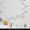 Gold Star Wire Fairy Lights - sparkle.lighting