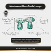 Green & White Mushroom Lamps - sparkle.lighting