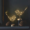 Light Up Gold Robin Table Lamp - sparkle.lighting