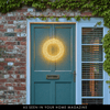 Light Up Twinkling Christmas Wreath - sparkle.lighting