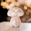 Pink & White Mushroom Lamps - sparkle.lighting