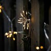 Starburst Silver Outdoor Fairy Lights - sparkle.lighting