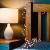 Teardrops Peach Fairy Lights - sparkle.lighting