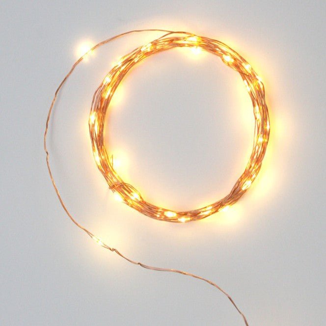 Twilight Copper Fairy Lights - sparkle.lighting