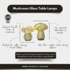 Yellow & Pink Mushroom Lamps - sparkle.lighting