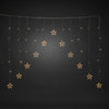 11 Star Curtain Outdoor Lights - sparkle.lighting