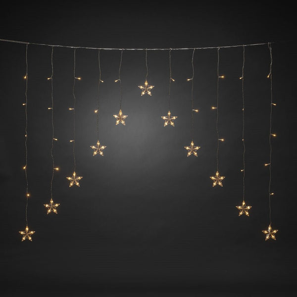 11 Star Curtain Outdoor Lights - sparkle.lighting