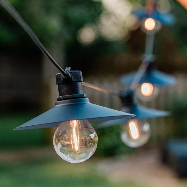 4m Connectable Saucer Festoon Lights - sparkle.lighting