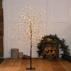 Black Wire Pre-Lit Tree - sparkle.lighting