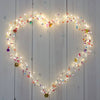 Boho Heart Wall Lights - sparkle.lighting
