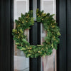Christmas Door Wreath - sparkle.lighting