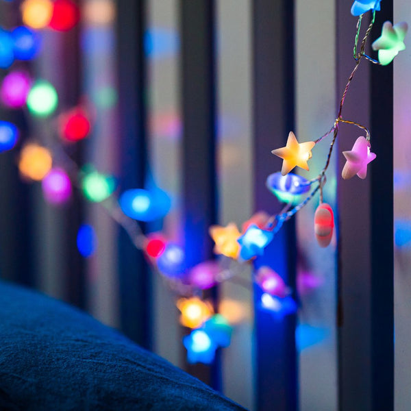 Colourful Star Lights - sparkle.lighting
