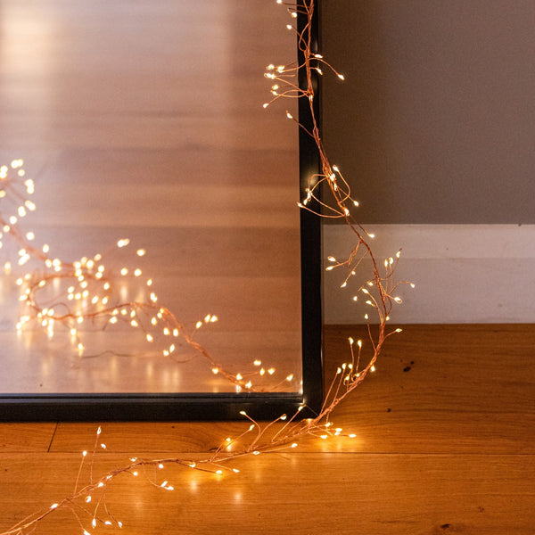 Copper Cluster Fairy Lights - sparkle.lighting