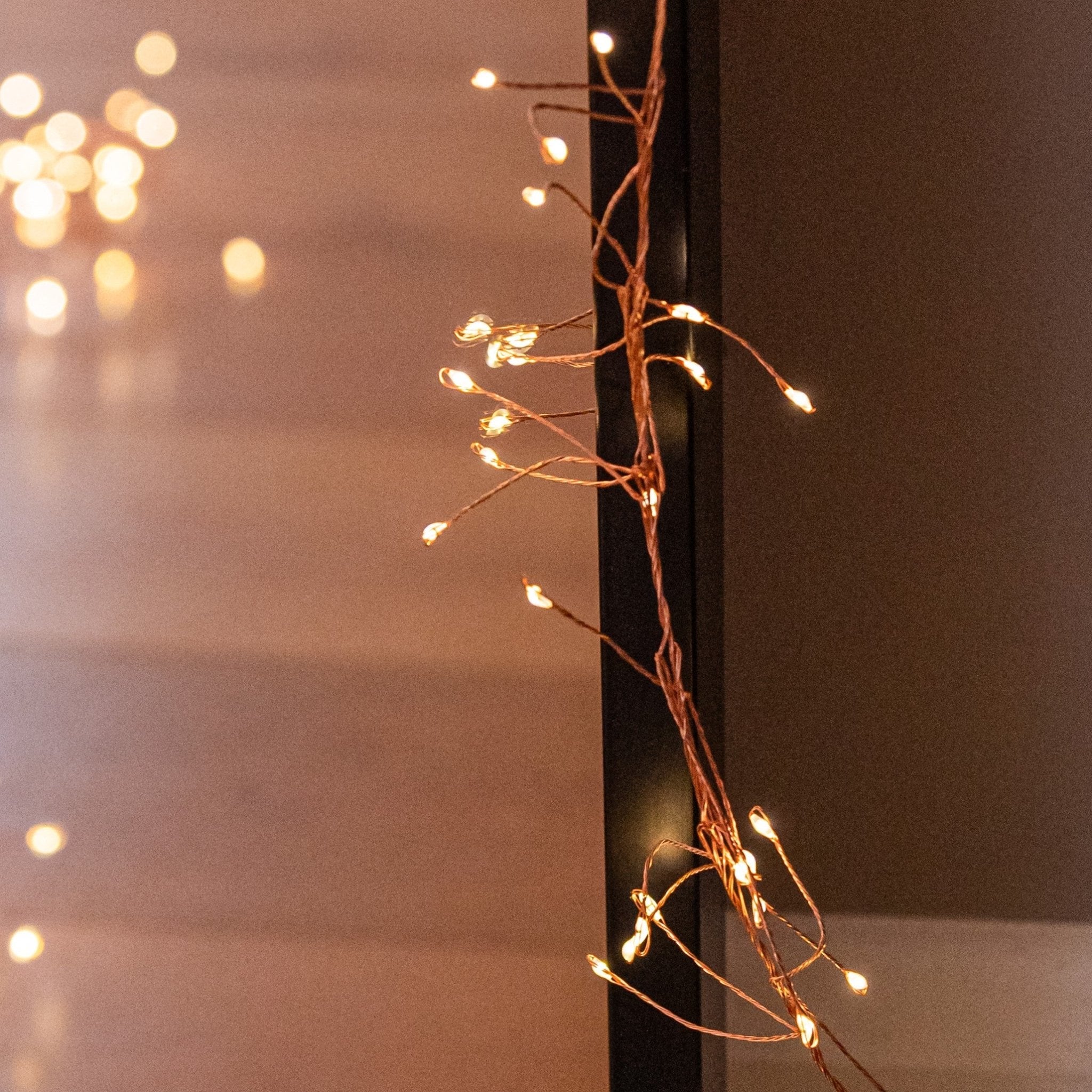 Copper Cluster Fairy Lights - sparkle.lighting
