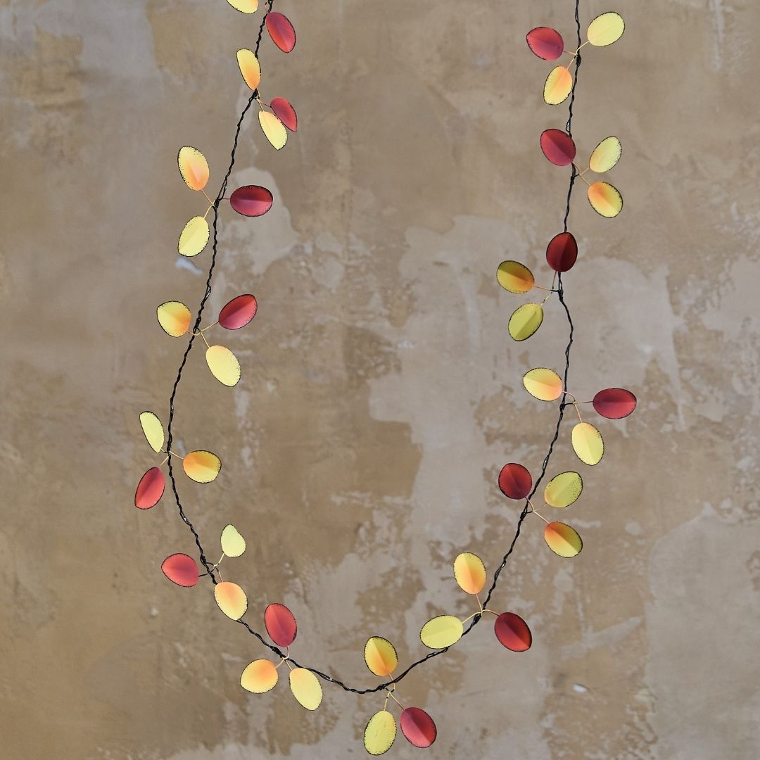 Eucalyptus Autumn Fairy Lights - sparkle.lighting