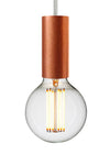 Exposed bulb pendant ceiling light - sparkle.lighting
