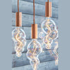 Exposed bulb pendant ceiling light - sparkle.lighting