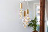 Gold Exposed Bulb Pendant - sparkle.lighting