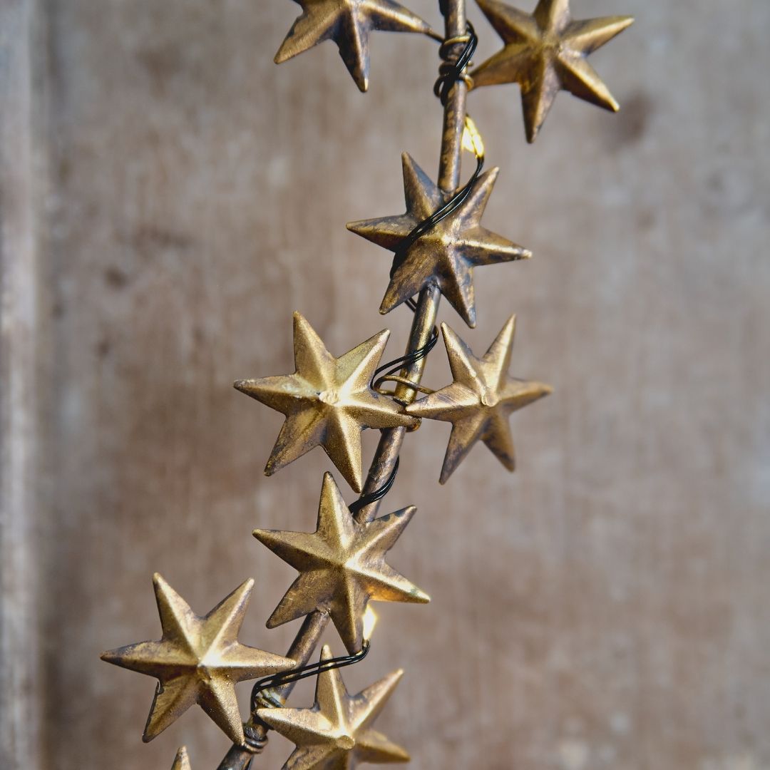 Gold Star Circle - sparkle.lighting