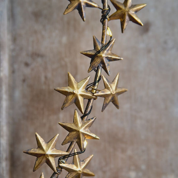 Gold Star Circle - sparkle.lighting