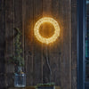 Light Up Christmas Wreath - sparkle.lighting