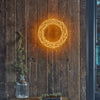 Light Up Christmas Wreath - sparkle.lighting