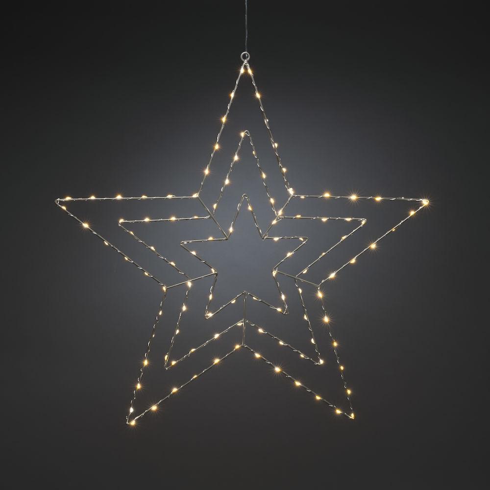 Metal Star With Lights - sparkle.lighting