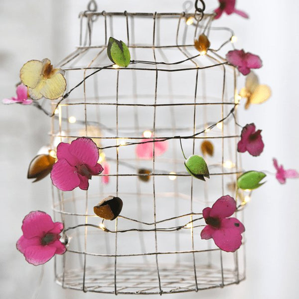 Orchid Fairy Lights - sparkle.lighting