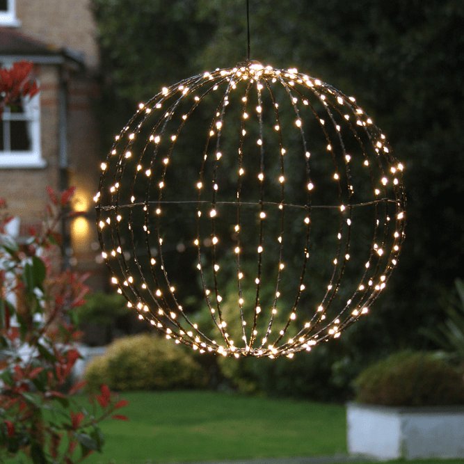 Outdoor Sphere Light - sparkle.lighting