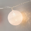 Pink Cotton Ball Fairy Lights - sparkle.lighting