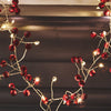 Red Berries Christmas Lights - sparkle.lighting
