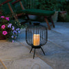 Round Metal Wire Candle Lantern - sparkle.lighting
