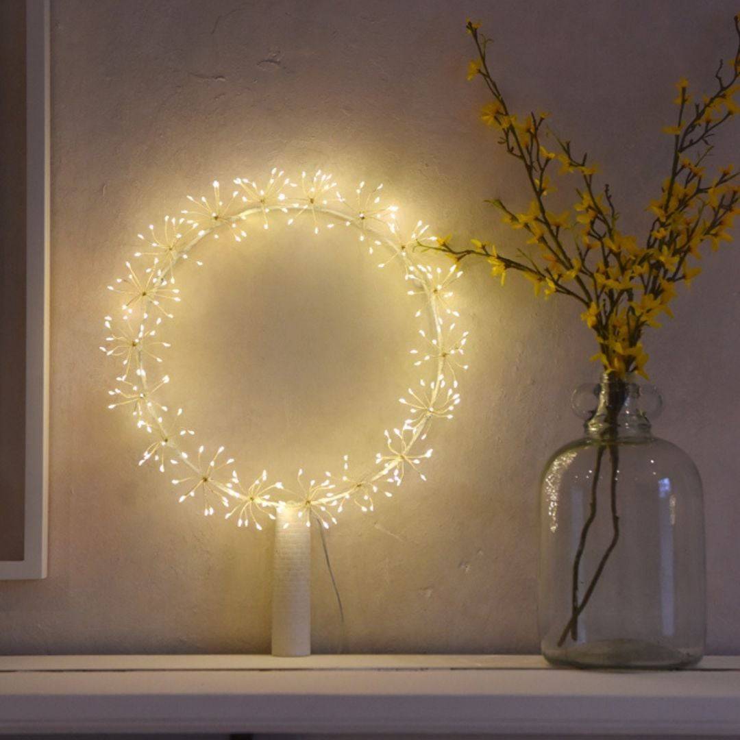Star Burst Hoop Lights - sparkle.lighting