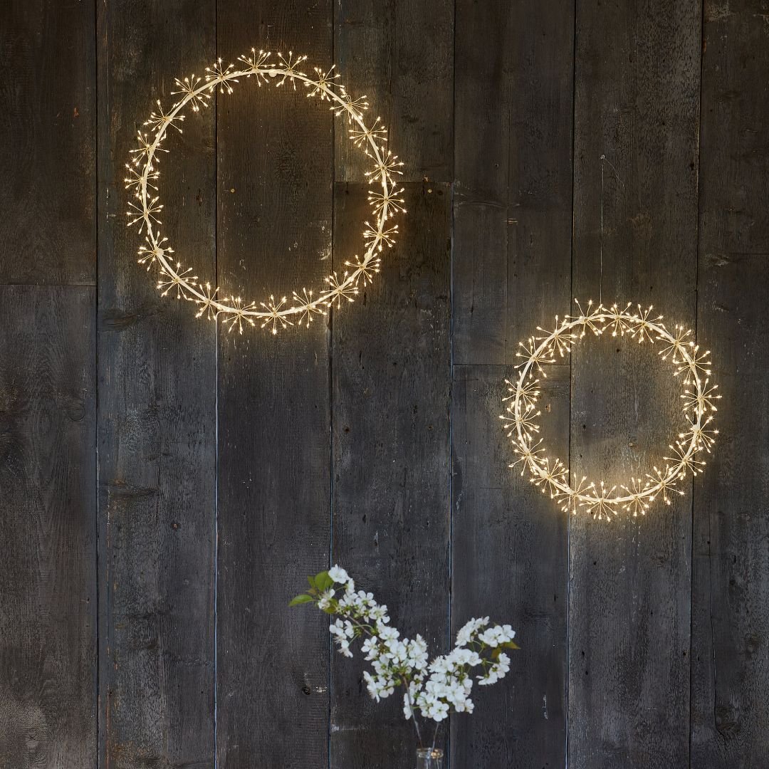 Star Burst Hoop Lights - sparkle.lighting