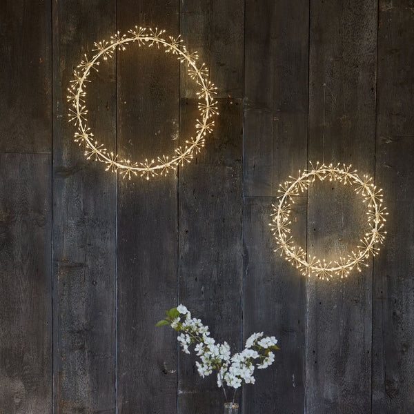 Star Burst Hoop Lights - sparkle.lighting