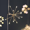 Starburst Silver Outdoor Fairy Lights - sparkle.lighting