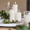 Trio of LED Pillar Candles - sparkle.lighting