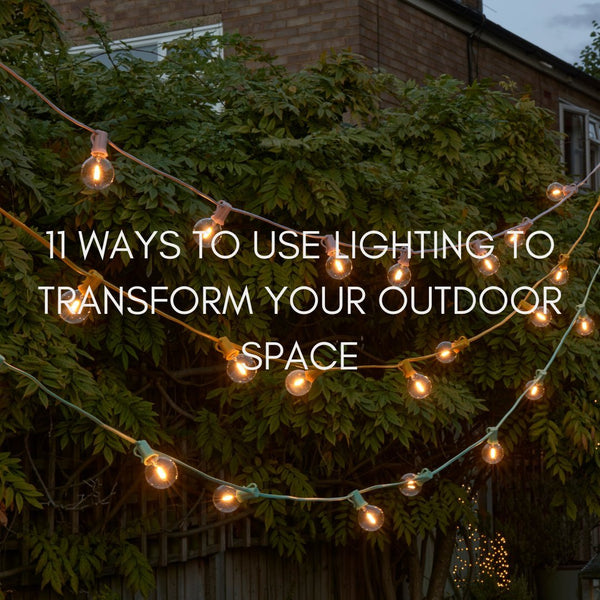 11 Ways to Use Lighting to Transform Your Outdoor Space - sparkle.lighting