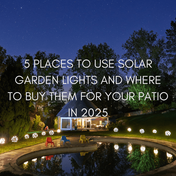 5 Places to Use Solar Garden Lights and Where to Buy Them for Your Patio in 2025 - sparkle.lighting