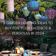 8 Garden Lighting Ideas to Buy for Your Gazebos & Pergolas in 2024 - sparkle.lighting